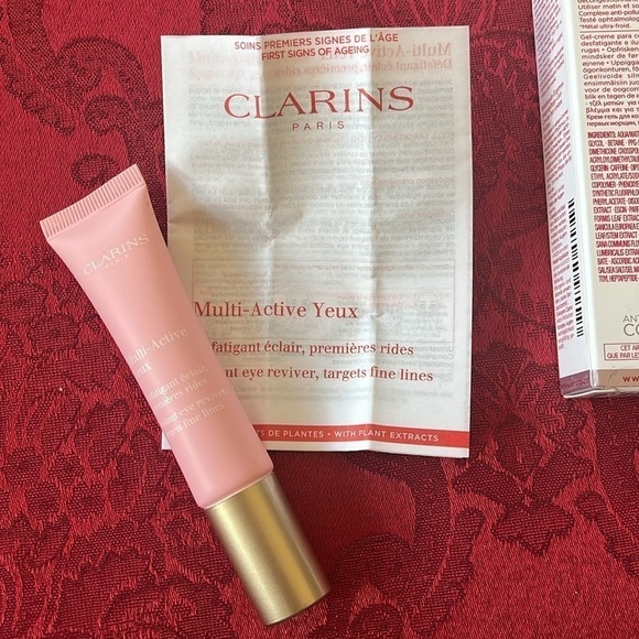 Brand New Clarins Multi-Active Yeux Instant Eye Reviver Fine Lines Eye Cream - Picture 10 of 11
